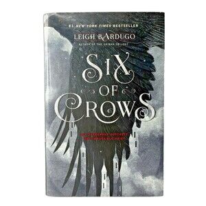 Six of Crows by Leigh Bardugo First Edition/Printing Black Page Edges Hardback